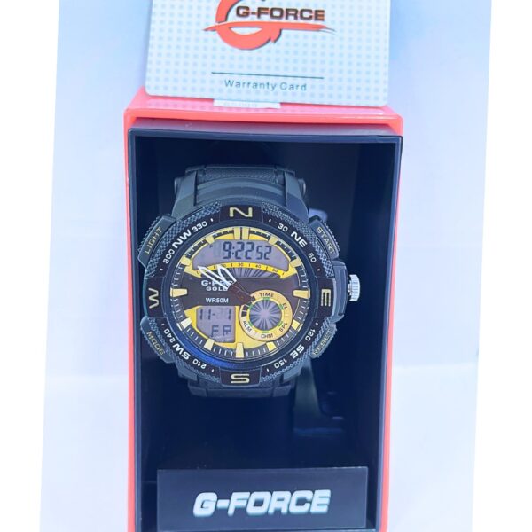 RELOJ HOMBRE G-FORCE ANALOGO Y DIGINAL SPORT