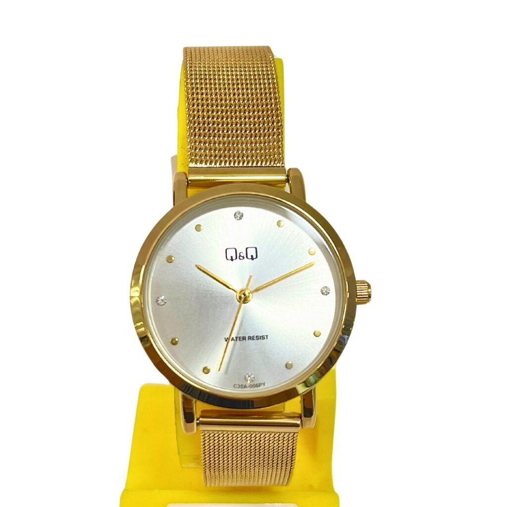 Reloj DAMA Q&Q Dorado QA21J001Y