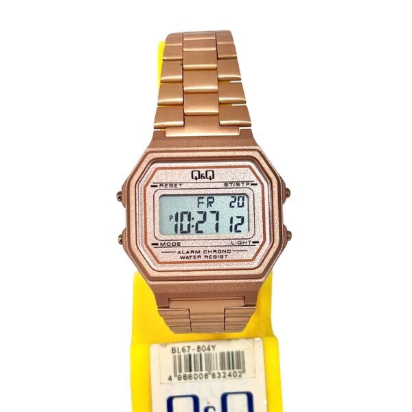 Reloj Digital DAMA ORO ROSA Q&Q