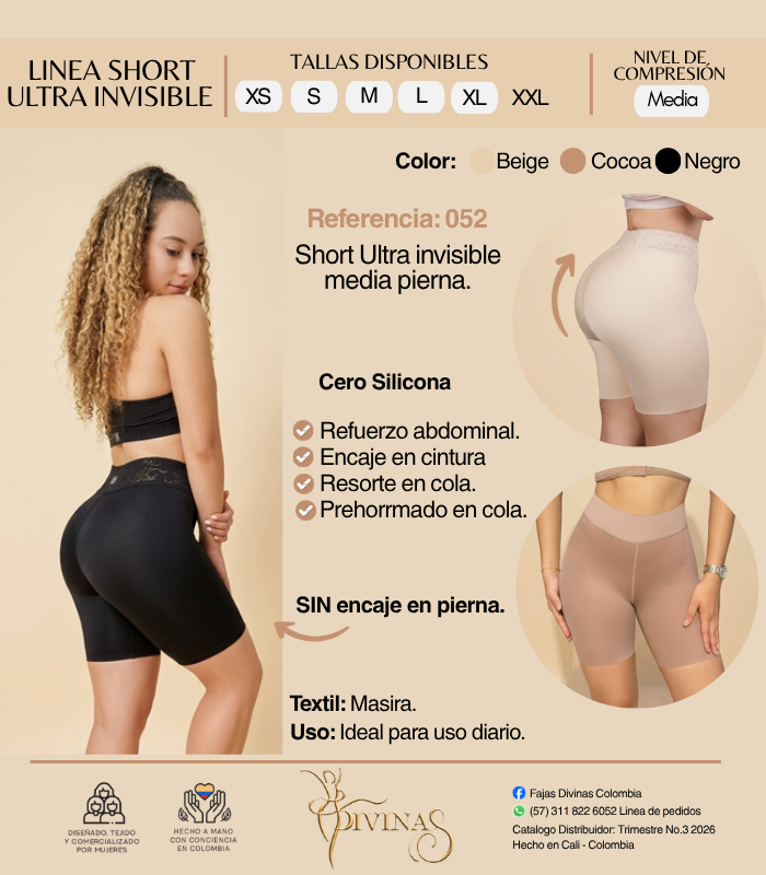 SHORT ULTRAINVISIBLE MEDIA PIERNA - Image 5